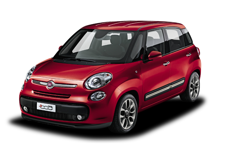 Front Fiat Red View Free HD Image Transparent PNG Image