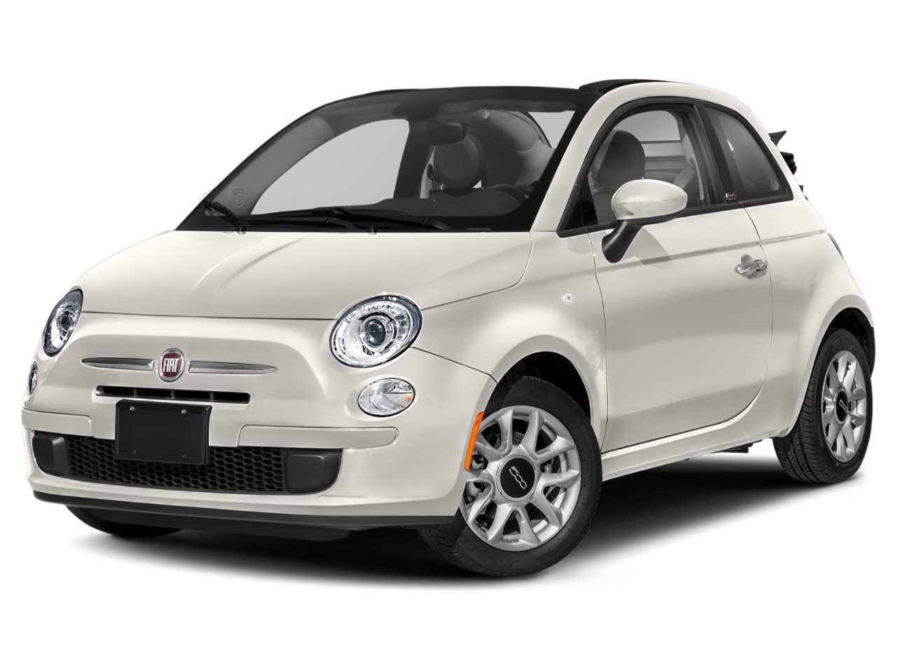 Fiat White Side View PNG Free Photo Transparent PNG Image