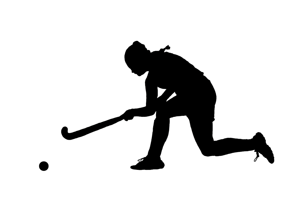 Field Ball Silhouette Hockey HD Image Free Transparent PNG Image