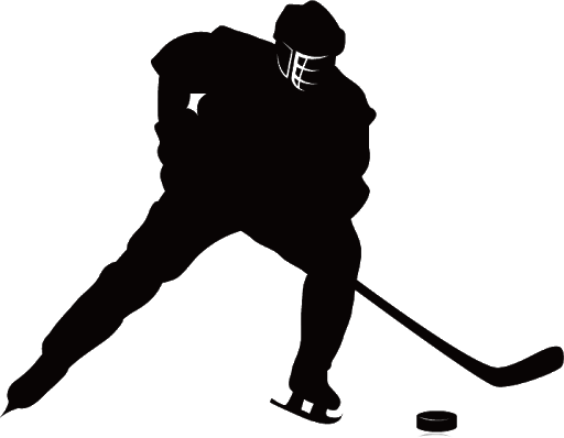 Silhouette Hockey Free Download PNG HQ Transparent PNG Image