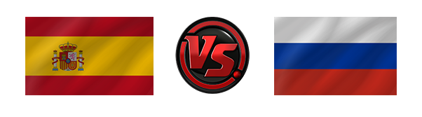 Fifa World Cup 2018 Spain Vs Russia Transparent PNG Image