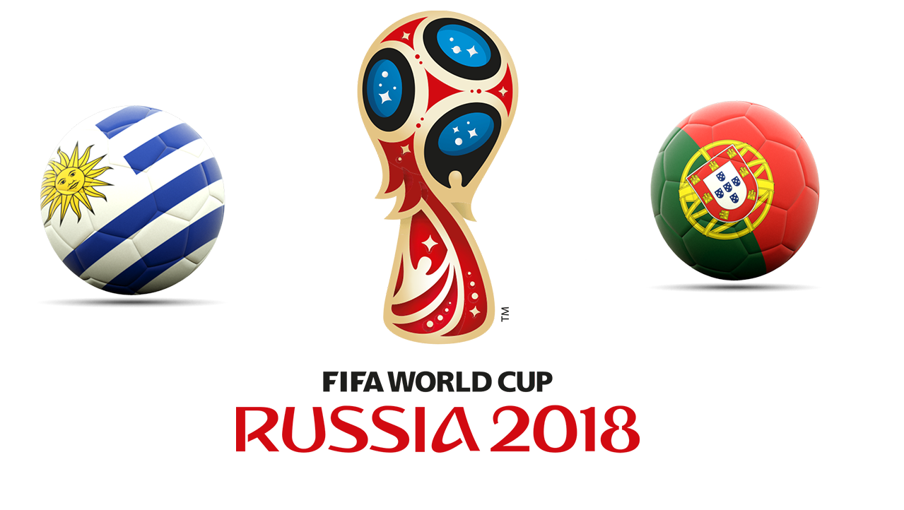 Fifa World Cup 2018 Uruguay Vs Portugal Transparent PNG Image