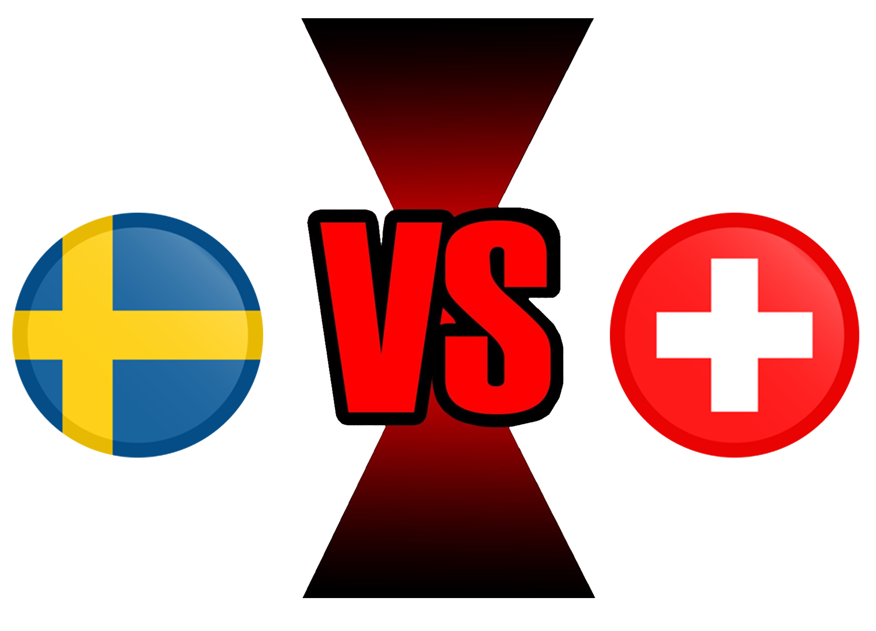 Fifa World Cup 2018 Sweden Vs Switzerland Transparent PNG Image