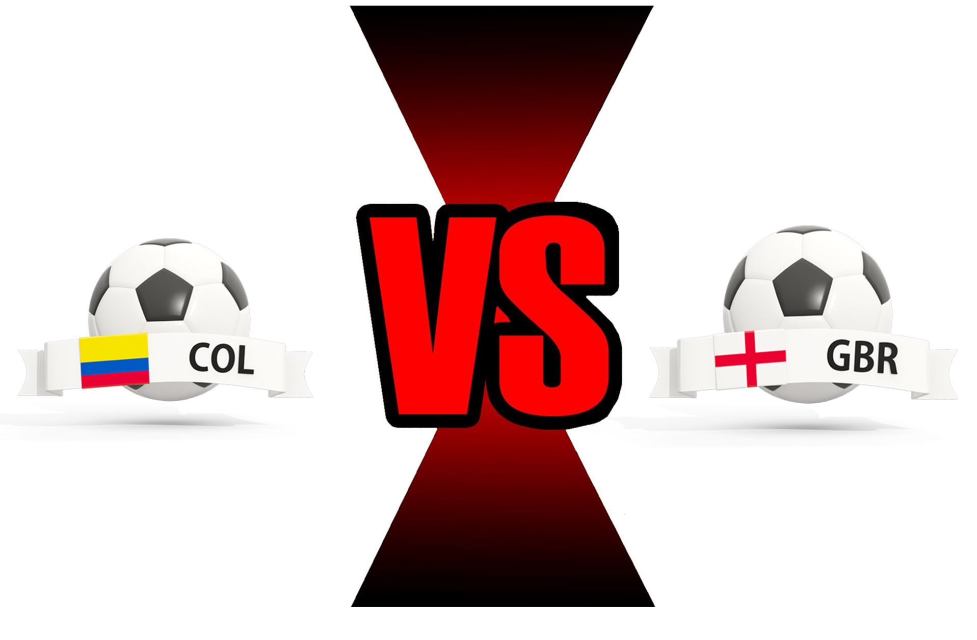 Fifa World Cup 2018 Colombia Vs England Transparent PNG Image