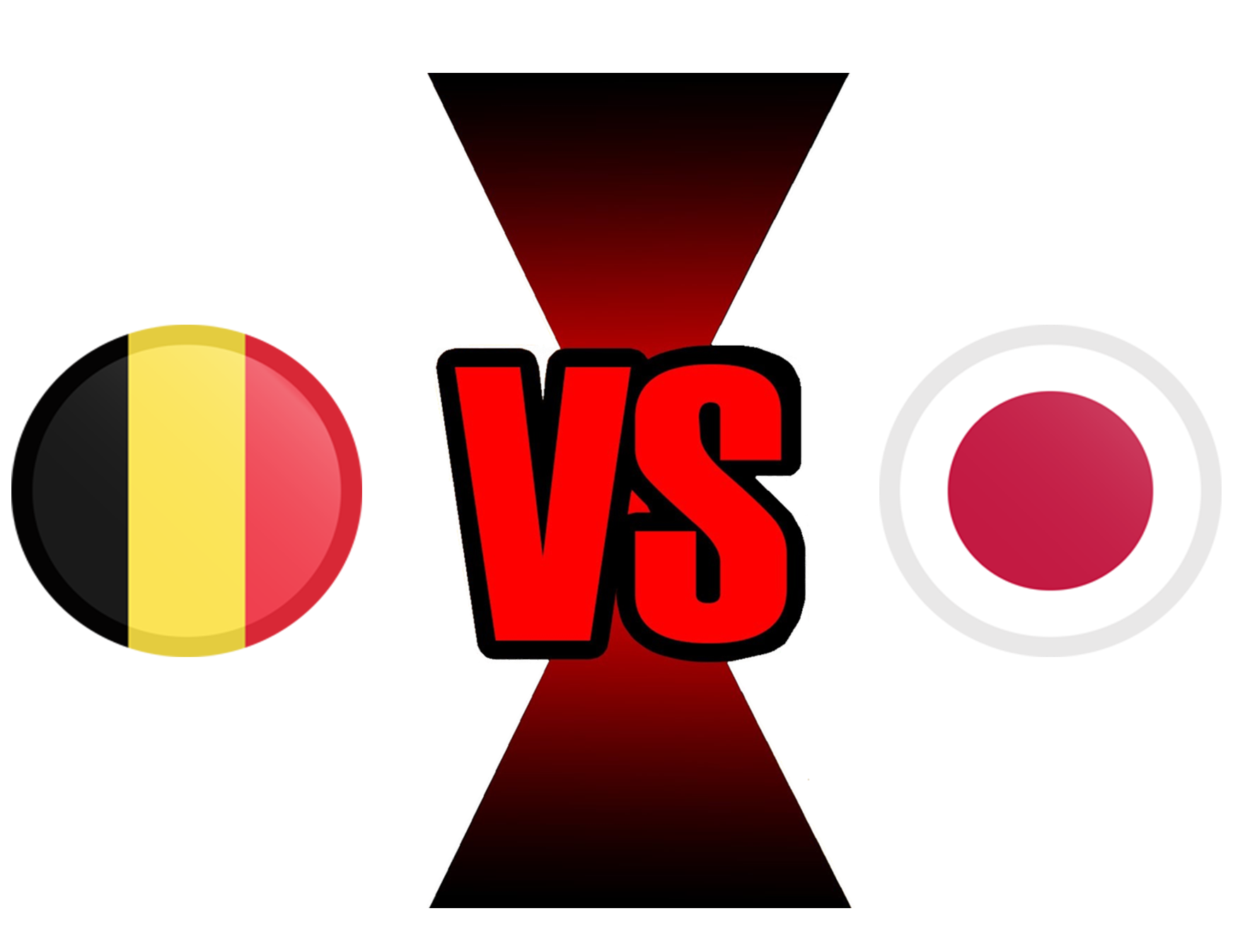 Fifa World Cup 2018 Belgium Vs Japan Transparent PNG Image