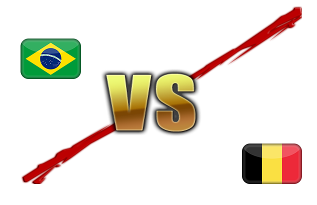 Fifa World Cup 2018 Quarter-Finals Brazil Vs Transparent PNG Image