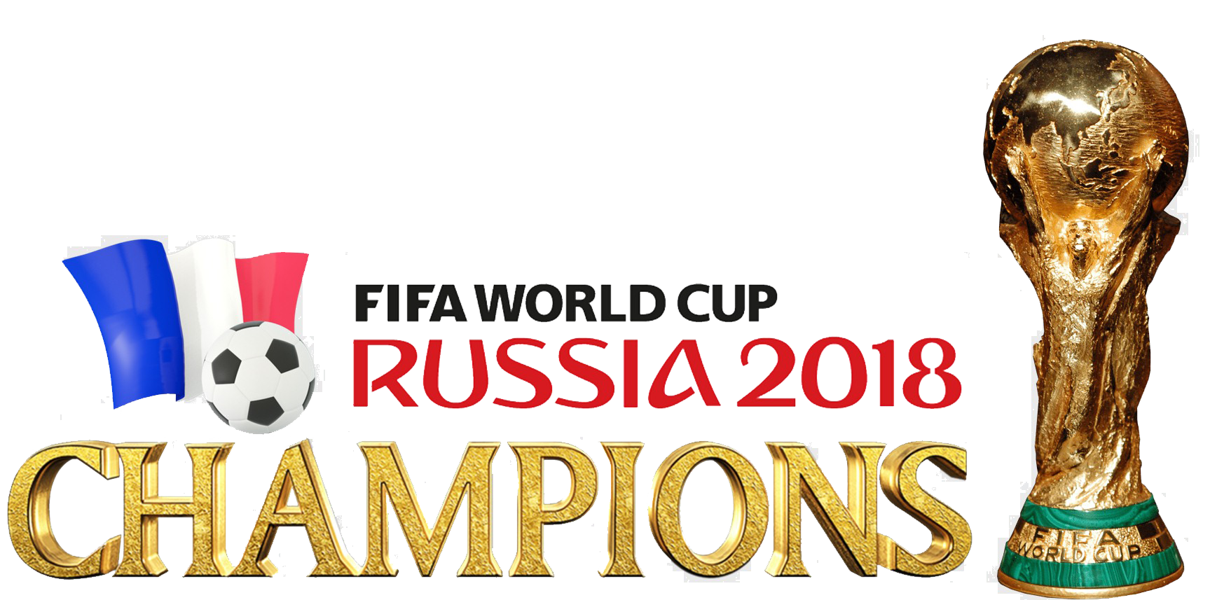 France Won Fifa World Cup 2018 Transparent PNG Image