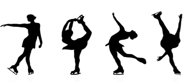 Dance Skating Silhouette Figure Free Download PNG HQ Transparent PNG Image