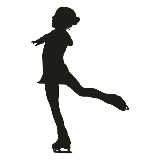 Skating Silhouette Figure PNG File HD Transparent PNG Image