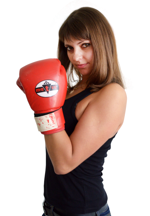 Woman Boxer Fight Free PNG HQ Transparent PNG Image