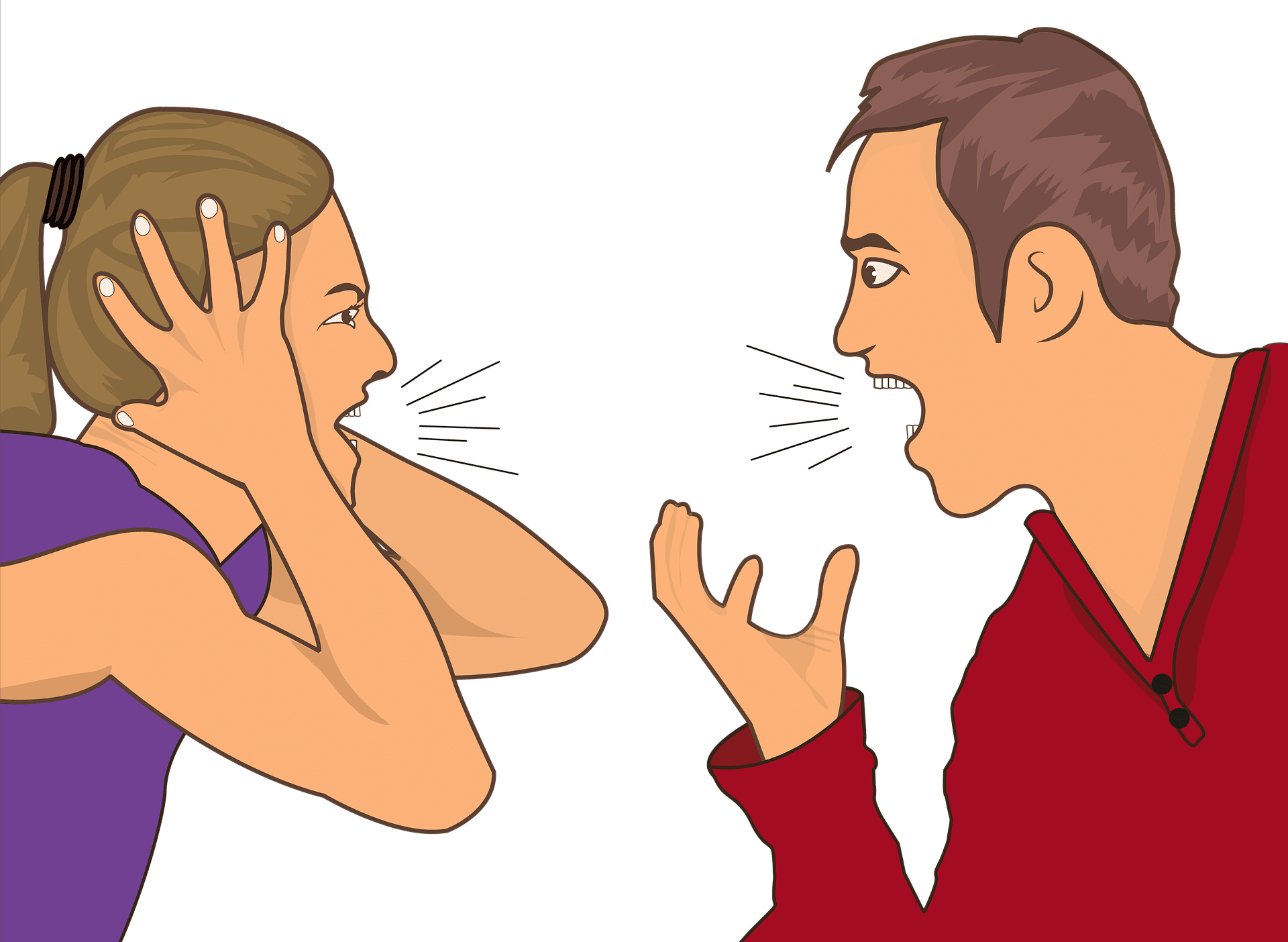 Couple Fight Download Free Image Transparent PNG Image