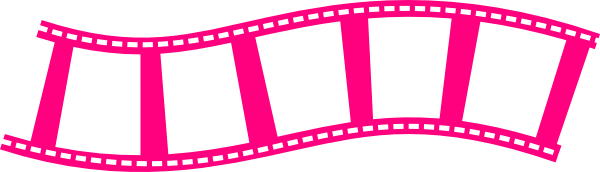 Pink Filmstrip Image Transparent PNG Image