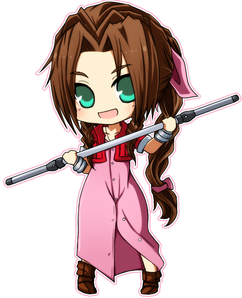 Gainsborough Picture Aerith HQ Image Free Transparent PNG Image