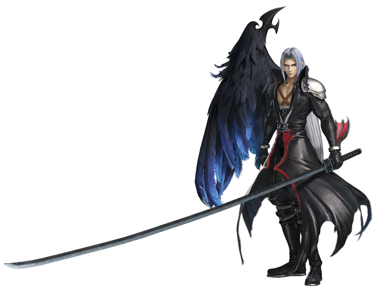 Fantasy Final Sephiroth Free Clipart HQ Transparent PNG Image