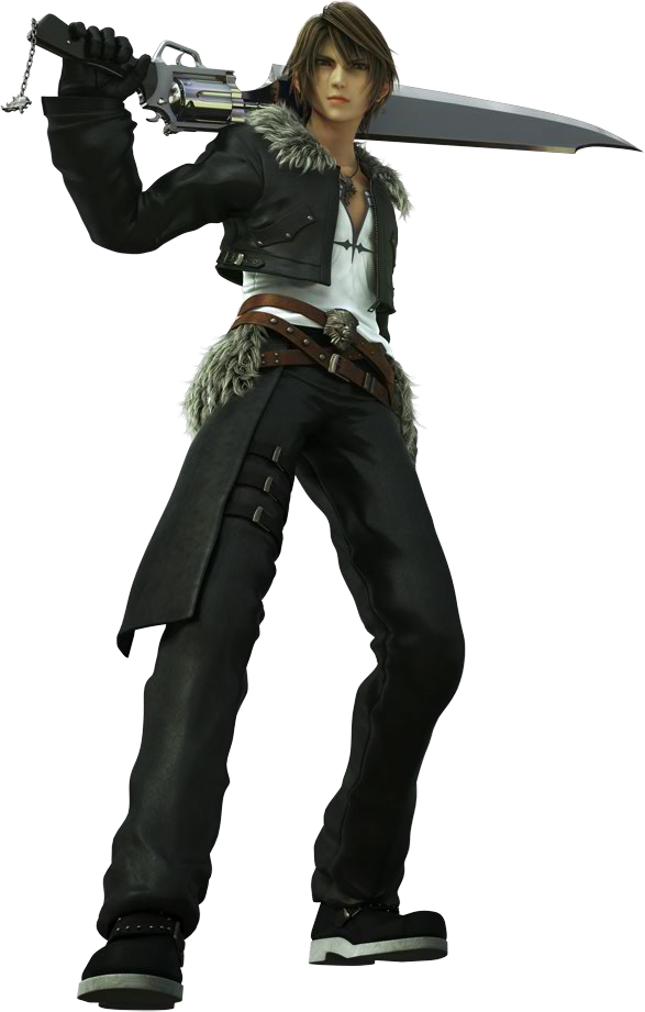 Squall Fantasy Final Leonhart Free Download PNG HQ Transparent PNG Image