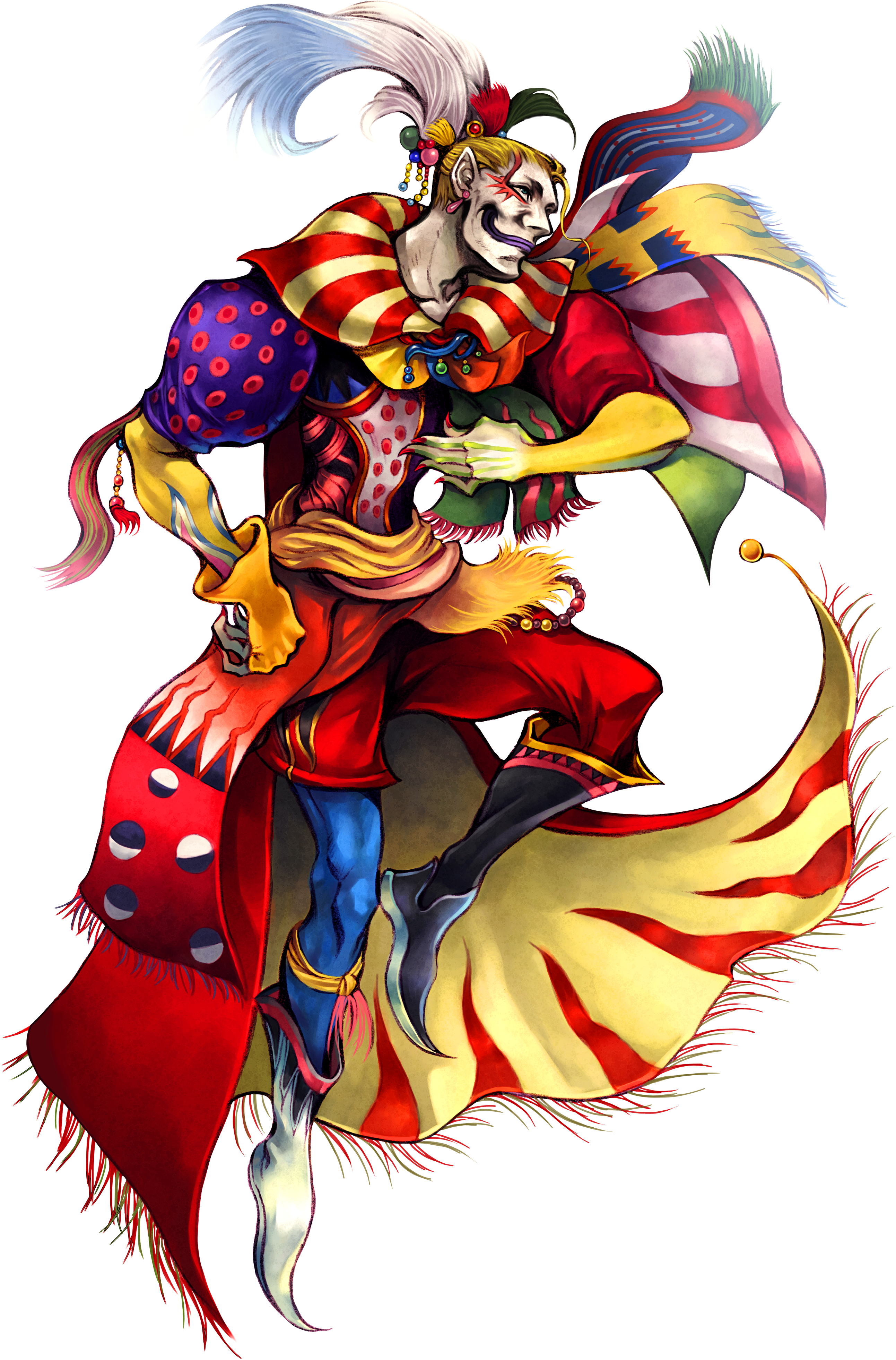 Joker Palazzo Kefka Free PNG HQ Transparent PNG Image