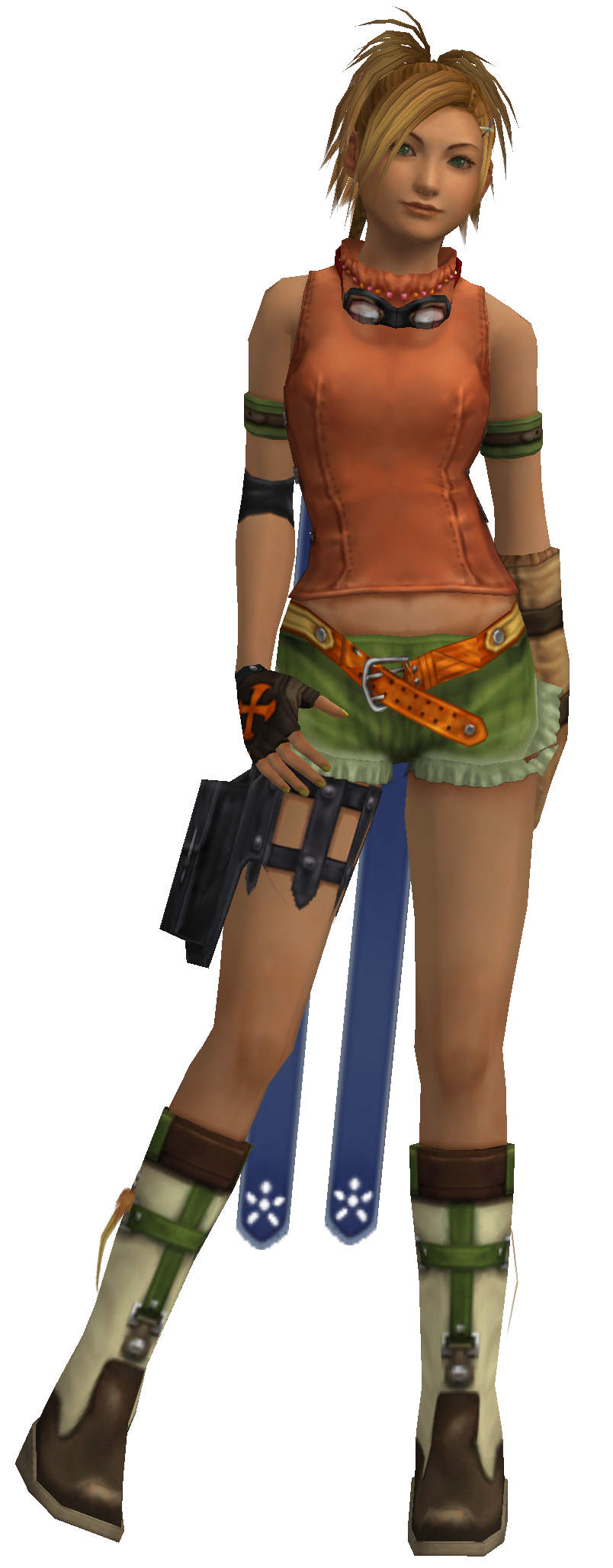 Rikku PNG Free Photo Transparent PNG Image