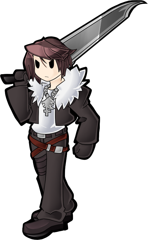 Squall Leonhart Free HQ Image Transparent PNG Image