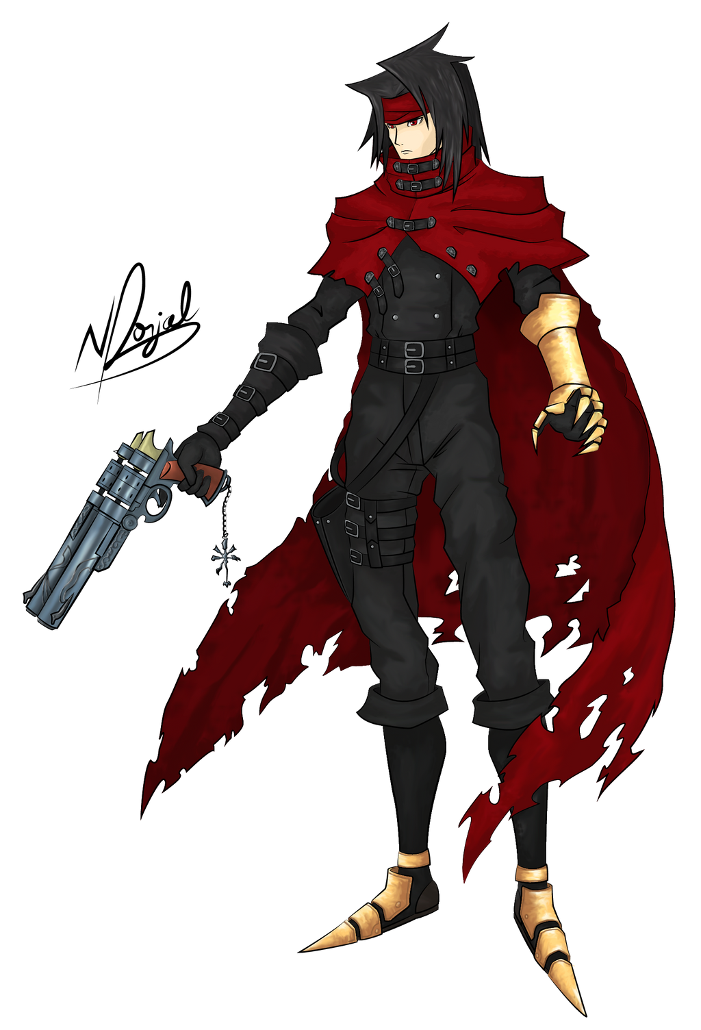 Vincent Valentine PNG Image High Quality Transparent PNG Image