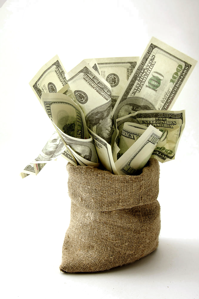 United Finance Money Dollar States Bag Of Transparent PNG Image