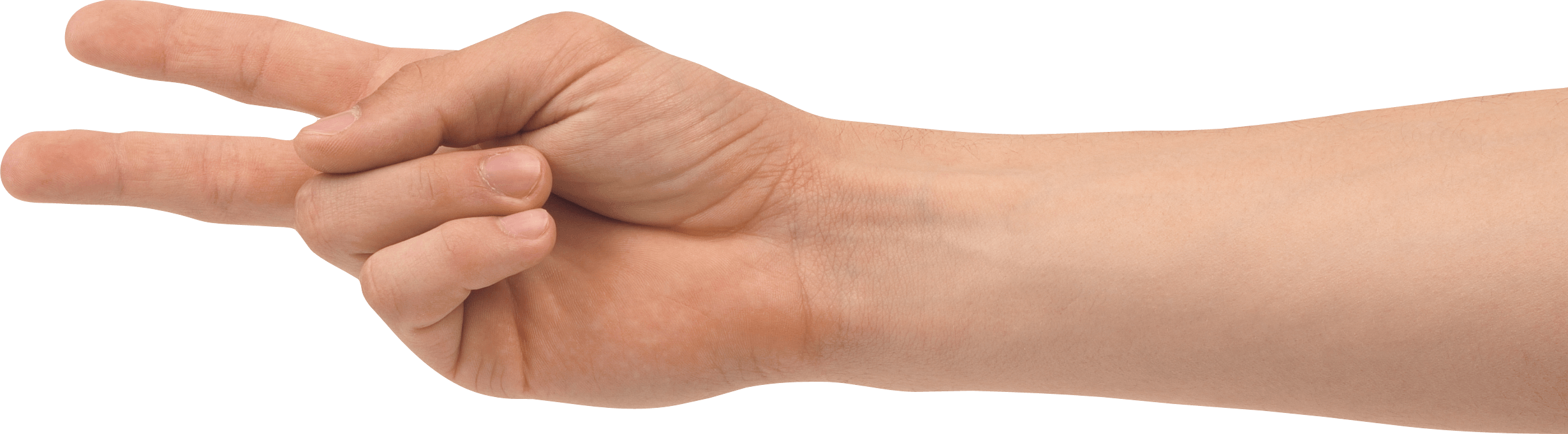 Two Fingers Png Image Transparent PNG Image