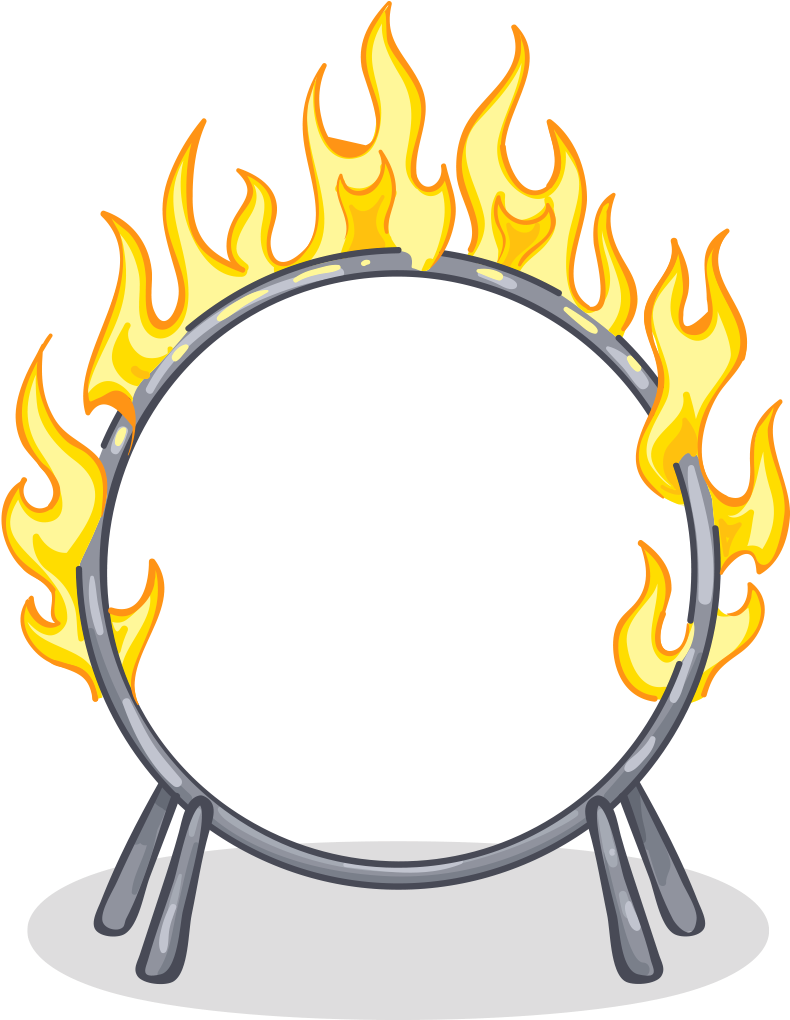 Fire Circle Flame Icon PNG File HD Transparent PNG Image