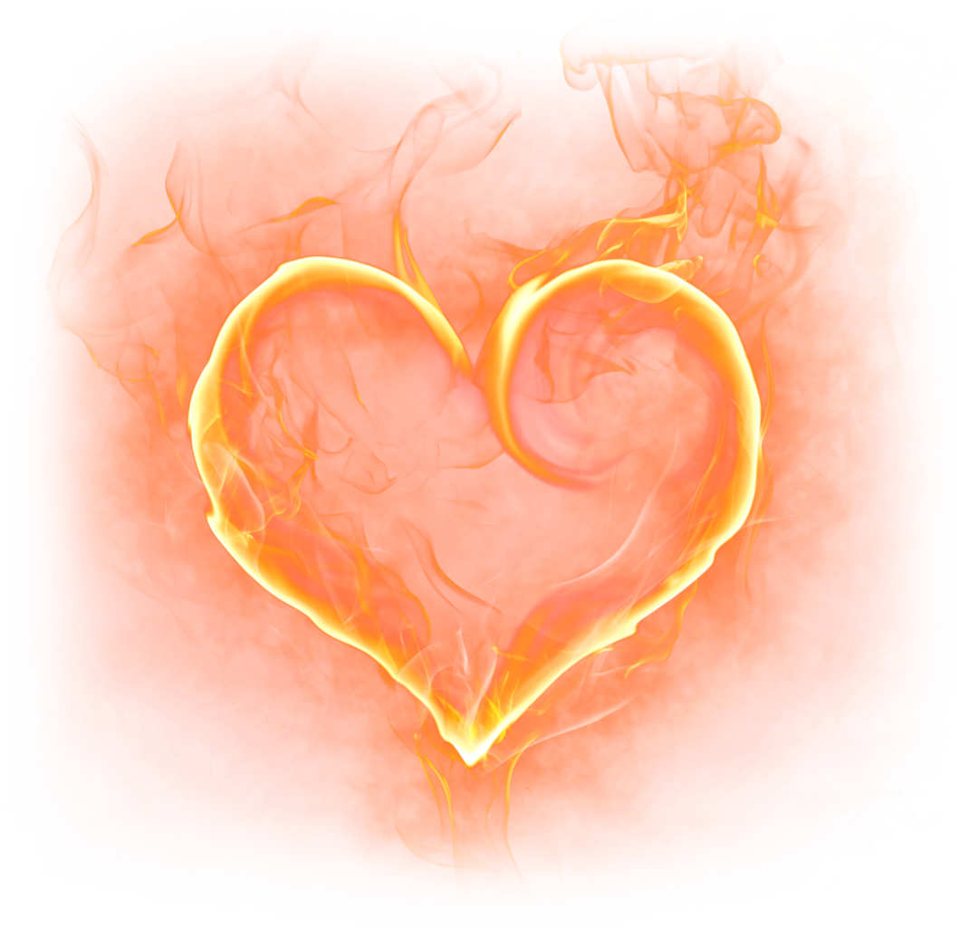 Fire Heart Effect Smoke Free Download Image Transparent PNG Image