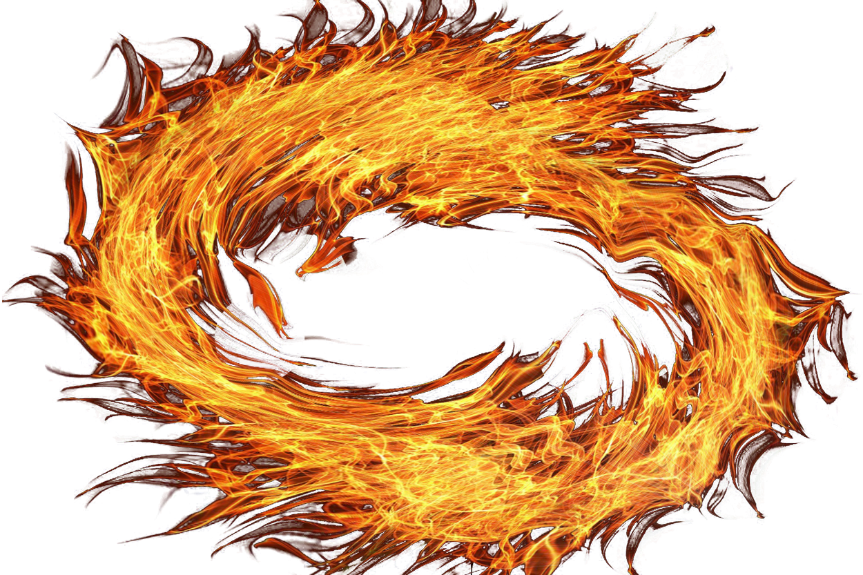 Fire Circle Flame Smoke PNG Download Free Transparent PNG Image