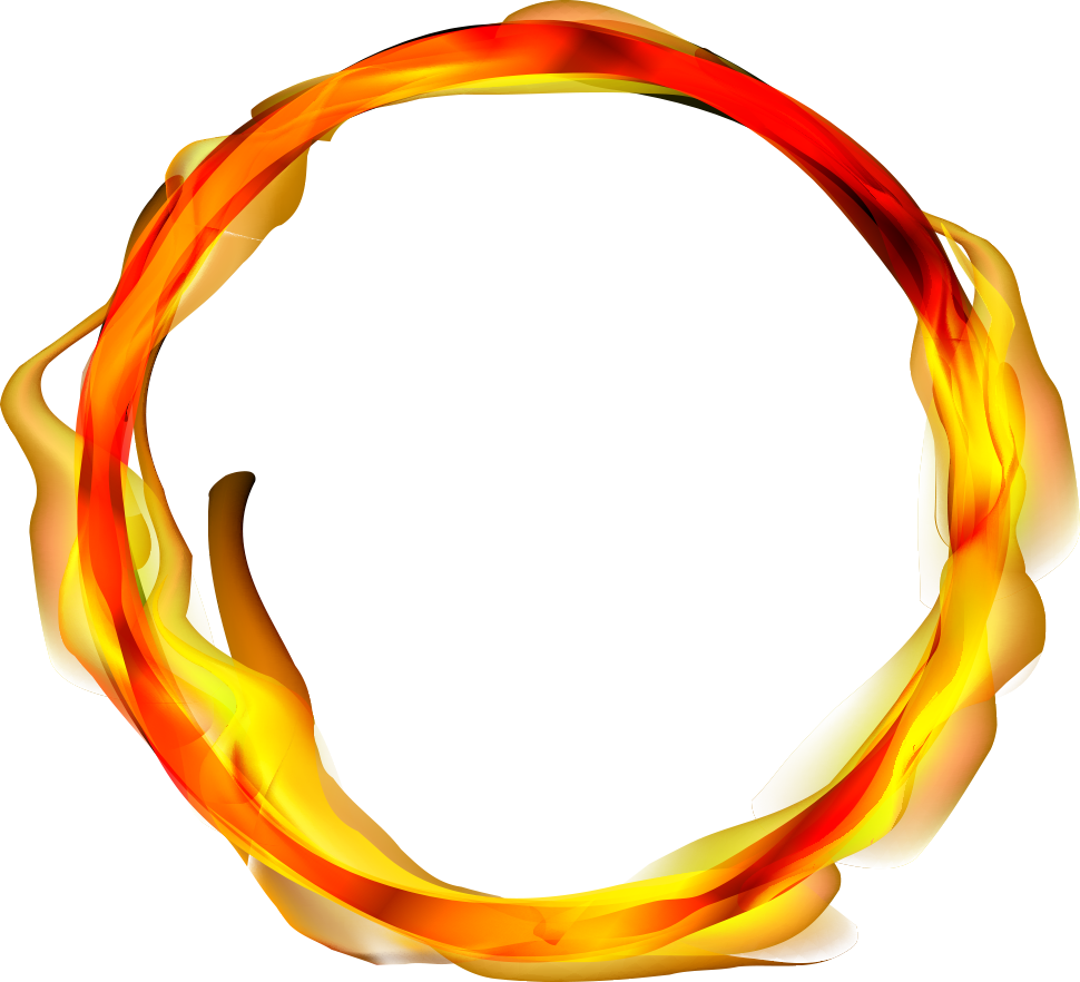 Fire Circle Vector Flame HQ Image Free Transparent PNG Image