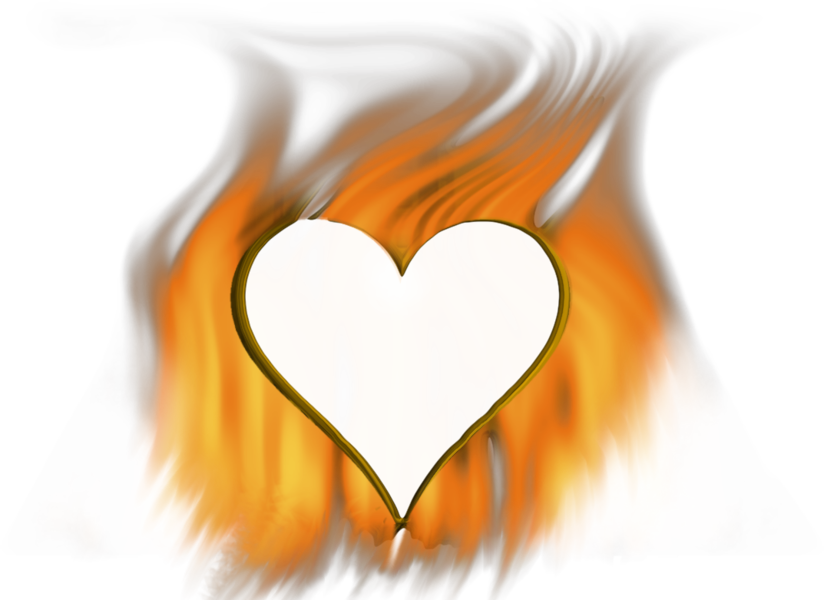 Fire Heart Vector Download Free Image Transparent PNG Image