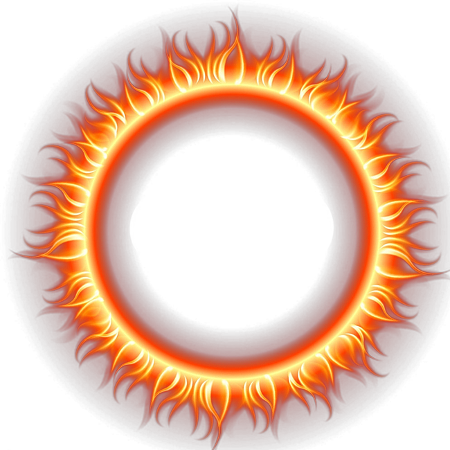 Fire Circle Vector Flame Free Download Image Transparent PNG Image