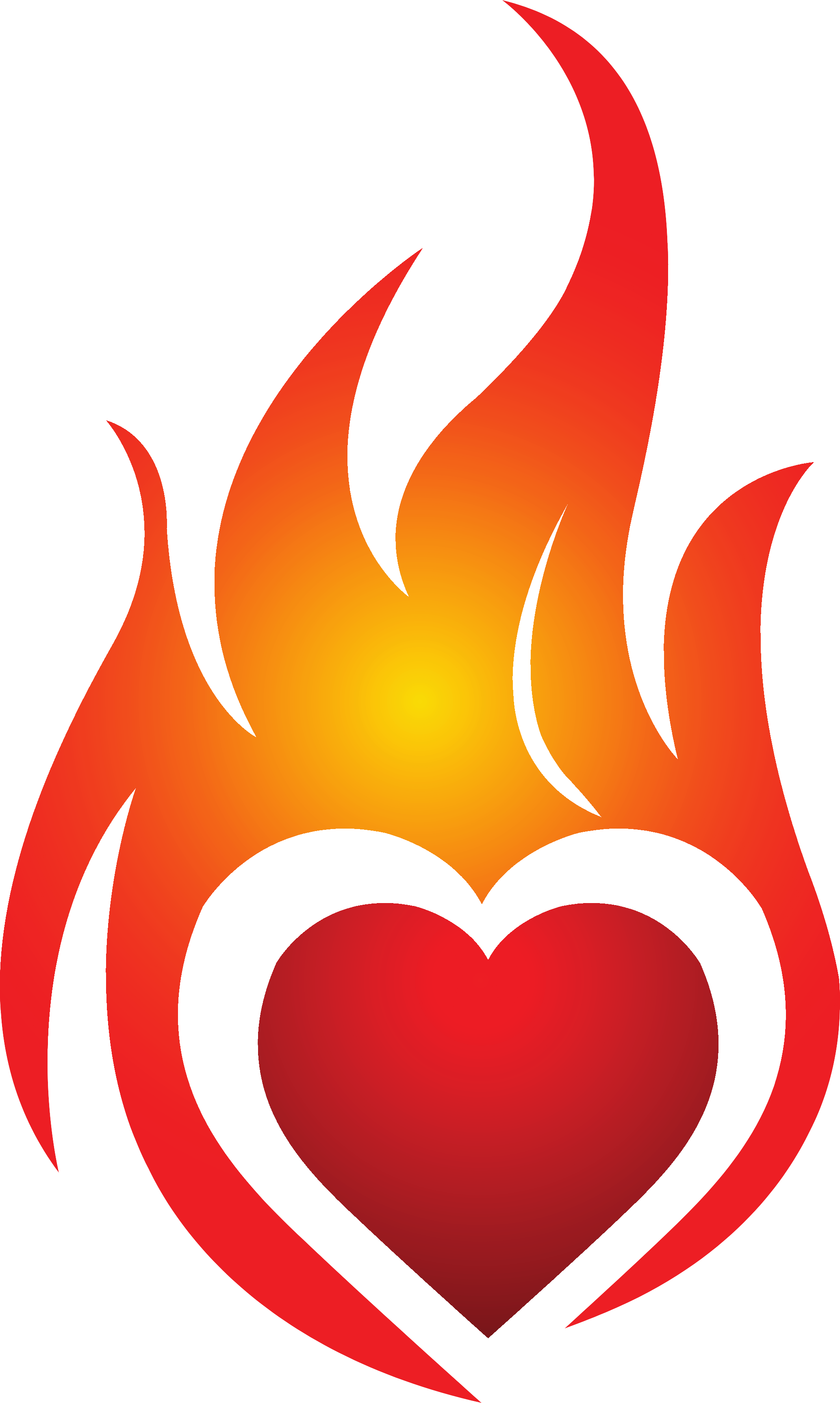 Fire Heart Red Free PNG HQ Transparent PNG Image