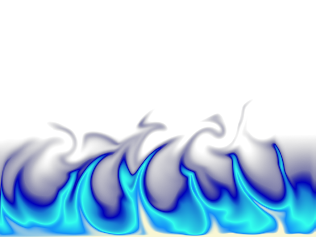 Blue Fire File Transparent PNG Image