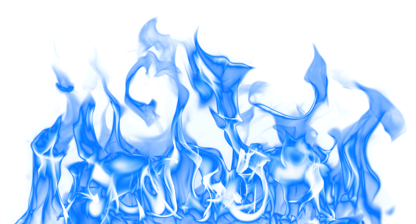 Blue Fire Picture Transparent PNG Image