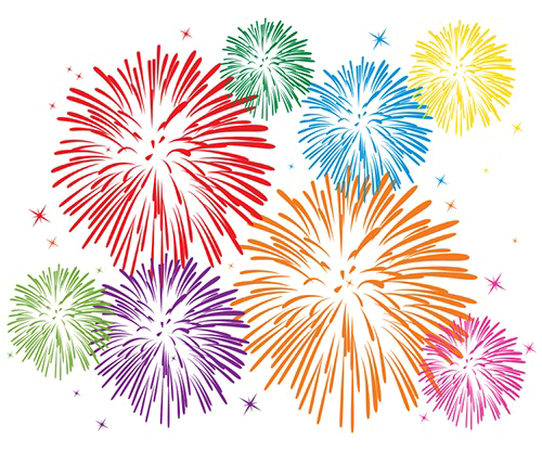 Fireworks Vector Bright Colorful Download Free Image Transparent PNG Image