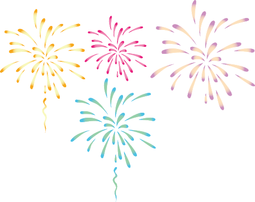 Fireworks Vector Glitter Colorful Free Download PNG HD Transparent PNG Image