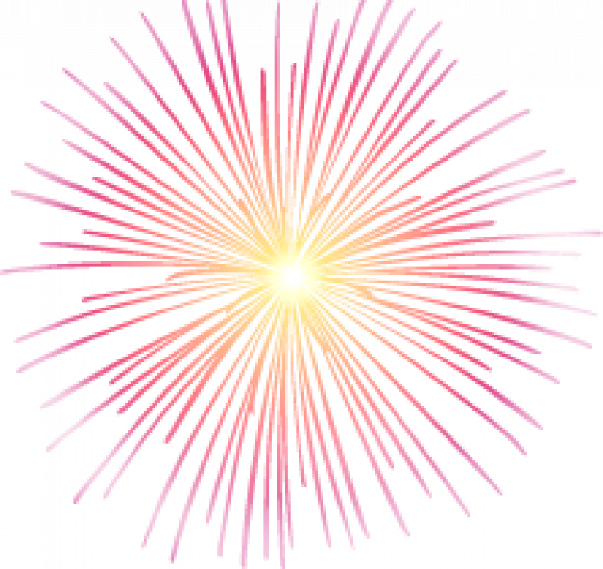 Pink Fireworks Vector PNG Image High Quality Transparent PNG Image