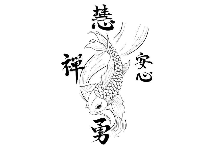 Fish Tattoos Png Image Transparent PNG Image