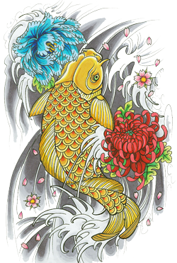 Fish Tattoos Png Pic Transparent PNG Image