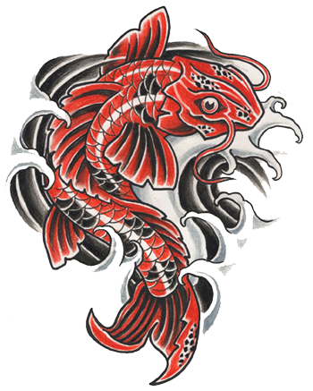 Fish Tattoos Free Png Image Transparent PNG Image