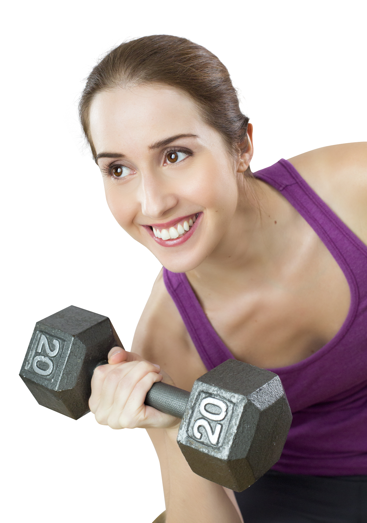 Smiling Woman Young Fit Free Transparent Image HD Transparent PNG Image