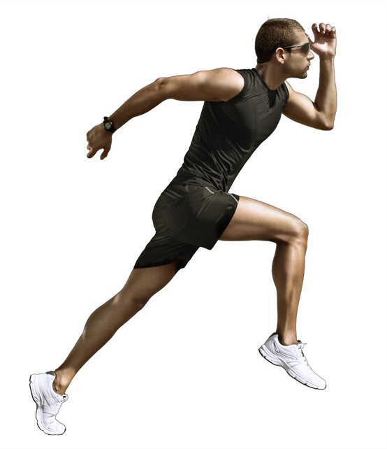 Runner Man Fitness Free HD Image Transparent PNG Image