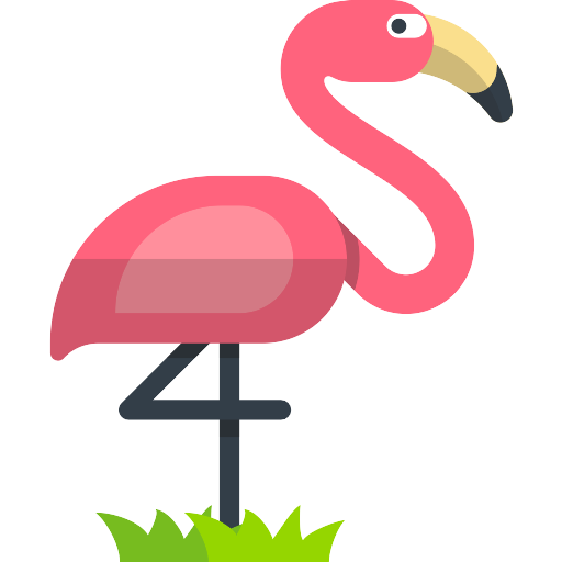 Vector Flamingo Bird Download HD Transparent PNG Image