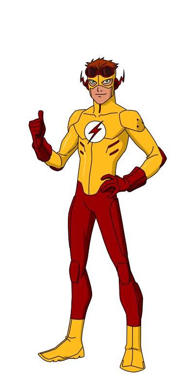 Kid Flash Transparent Image Transparent PNG Image