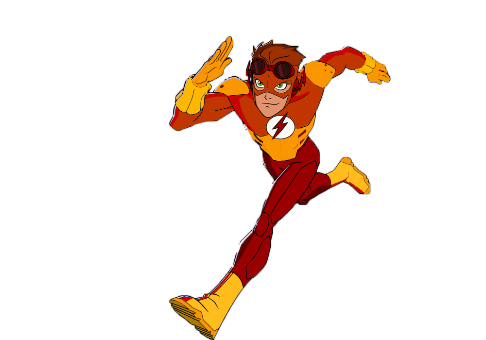 Kid Flash File Transparent PNG Image