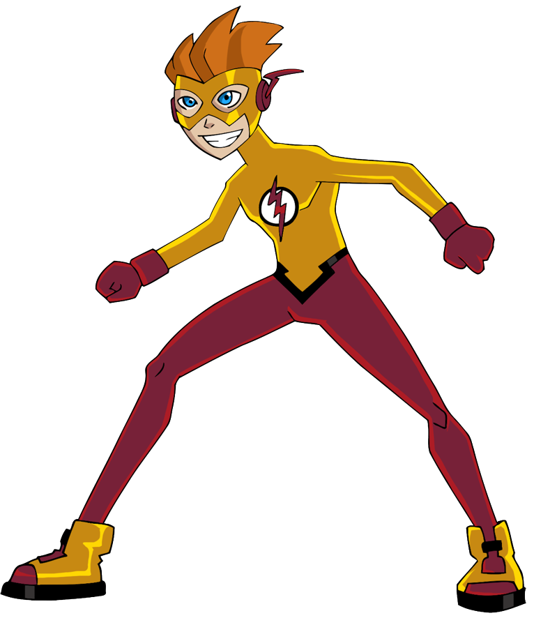 Kid Flash Transparent Background Transparent PNG Image