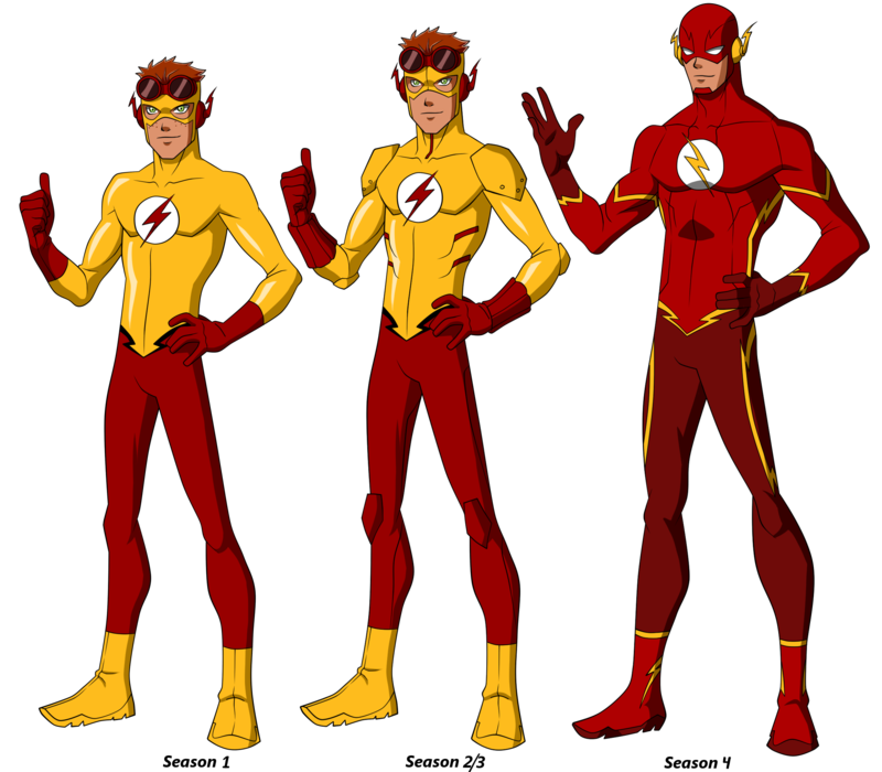 Kid Flash Image Transparent PNG Image