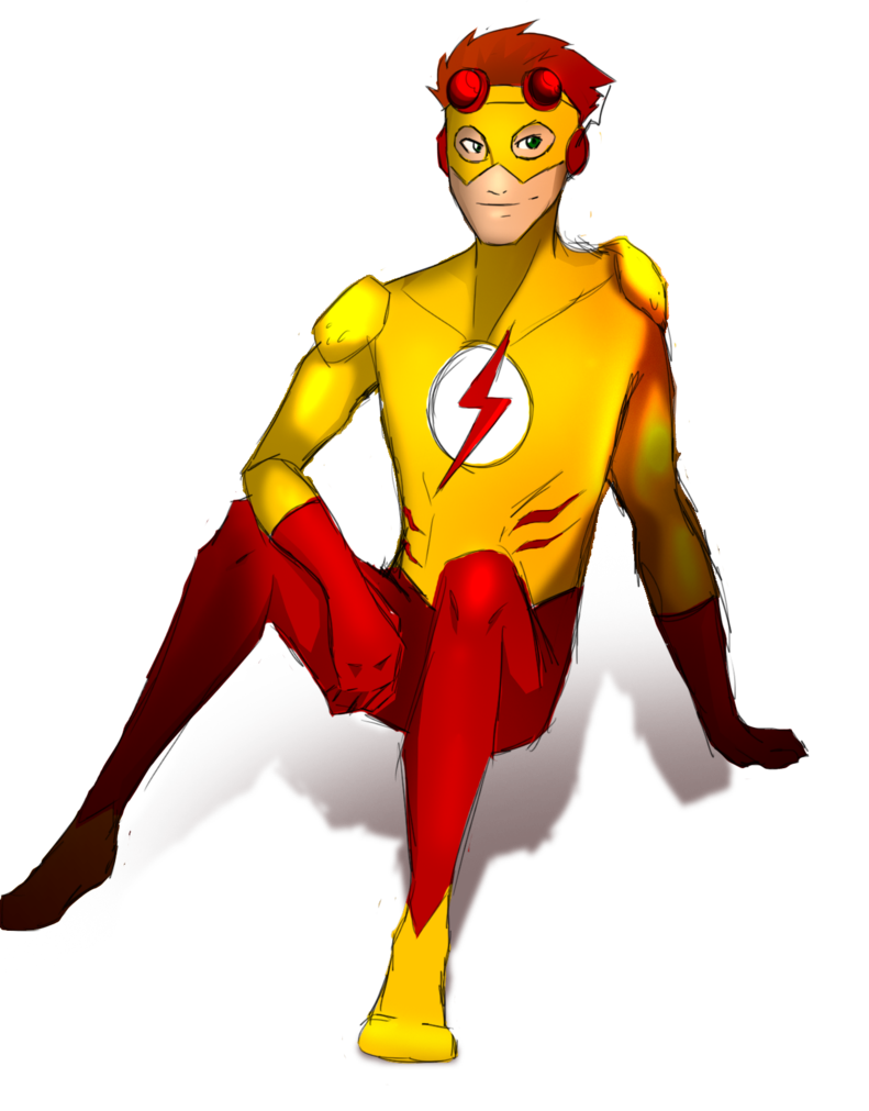 Kid Flash Clipart Transparent PNG Image