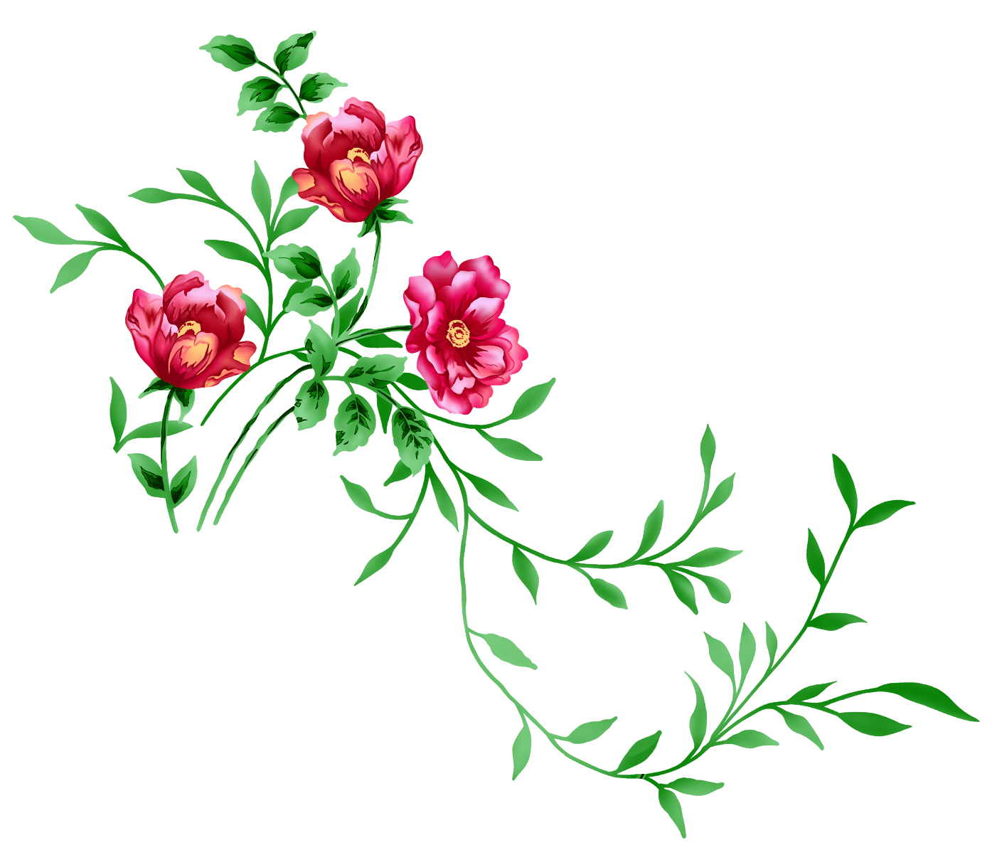 Floral Image Transparent PNG Image