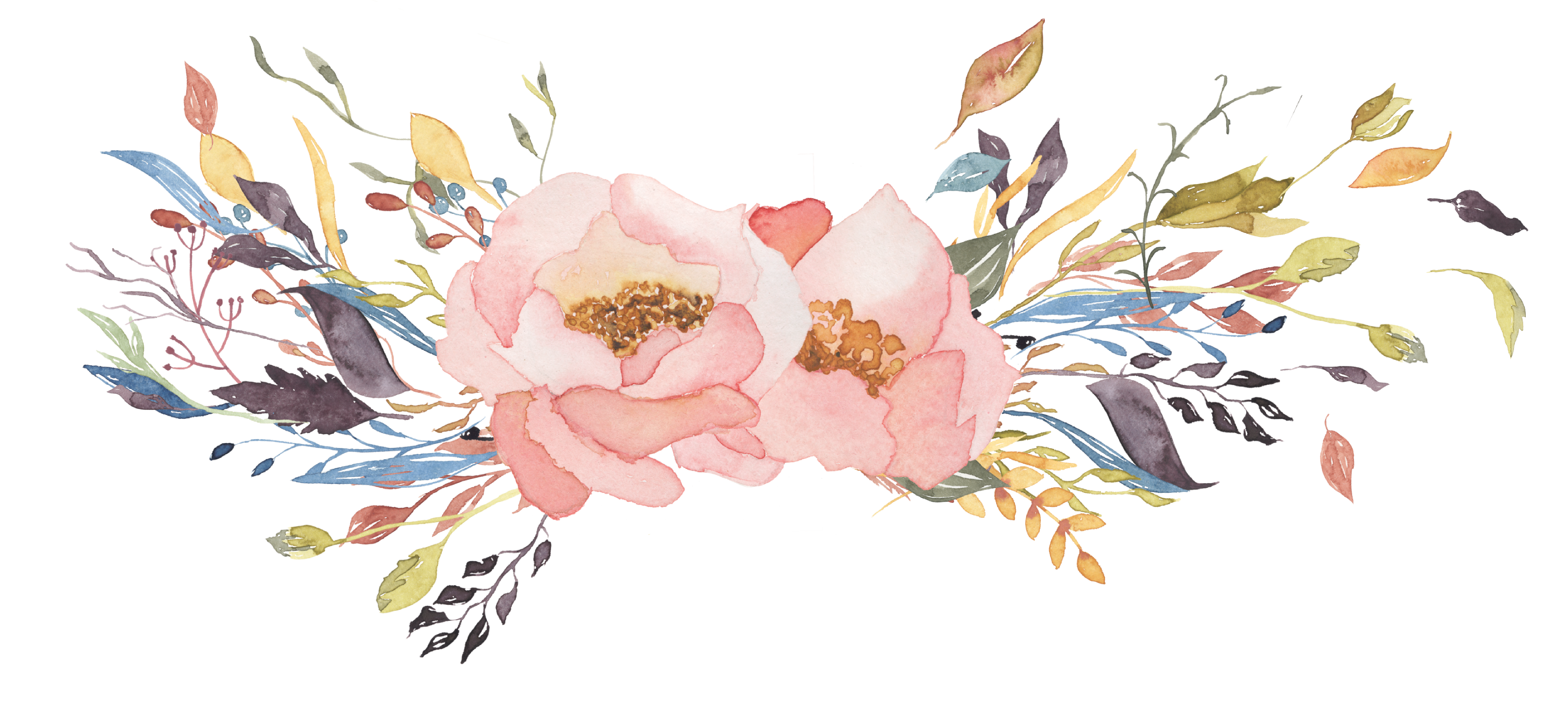 Watercolor Flower Art Free Photo Transparent PNG Image